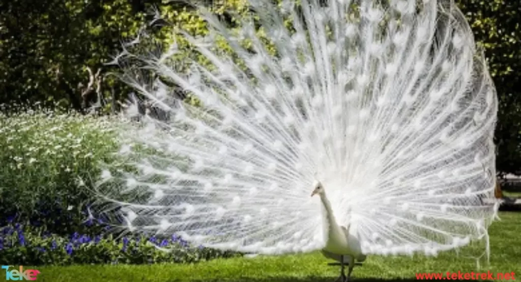 White peacock