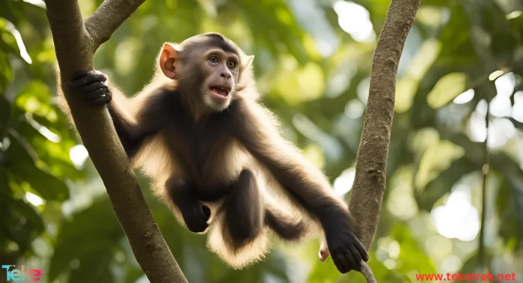 The capuchin monkey