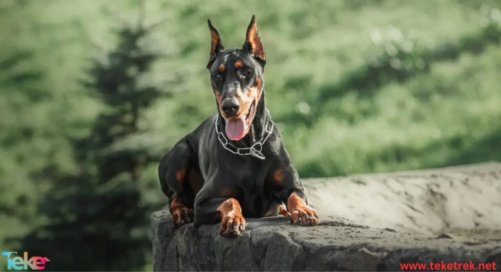 Dobermann dog