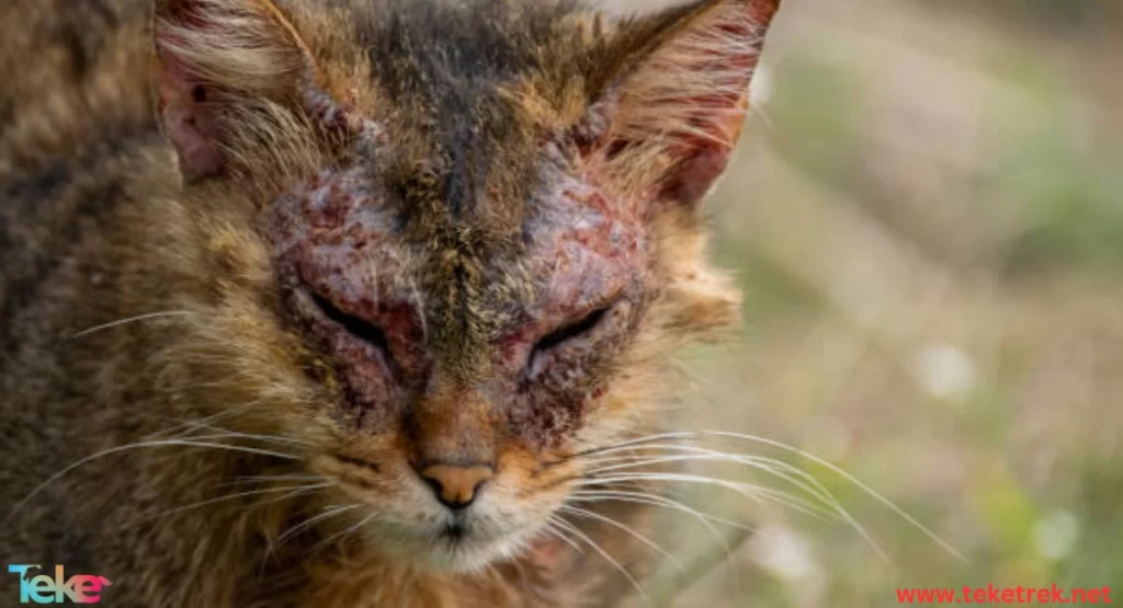 Skin diseases in cats